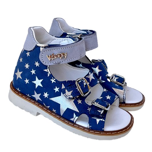 Sandals Woopy Night Sky Stars Girl Arch and Ankle Support Baby Plus Australia