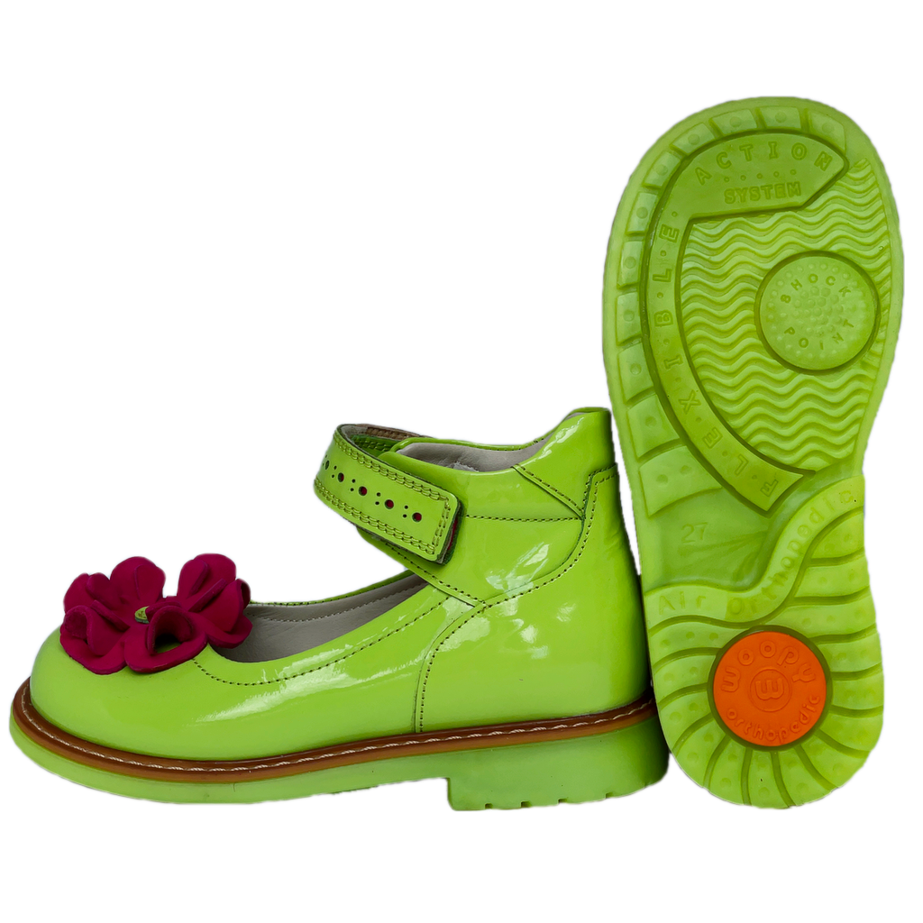 Orthopedic Shoes Woopy Green Girl Arch and Ankle Support Baby Plus Australia