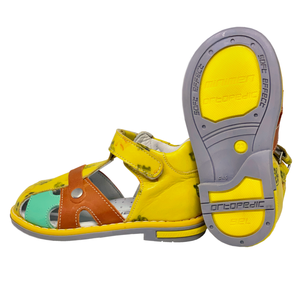 Closed Toe Kids Orthopedic Sandals | Arch and Ankle Support | Ortho Shoes