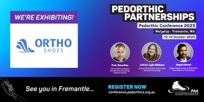 Join Ortho Shoes at the Pedorthic Partnerships Conference 2023!