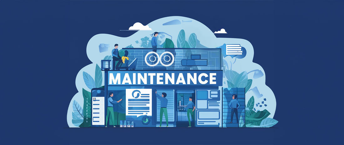 Ortho Shoes website maintenance banner