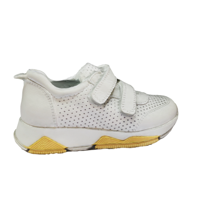 3D model of Orthopaedic Sneakers White, showcasing arch and ankle support for superior comfort and stability.